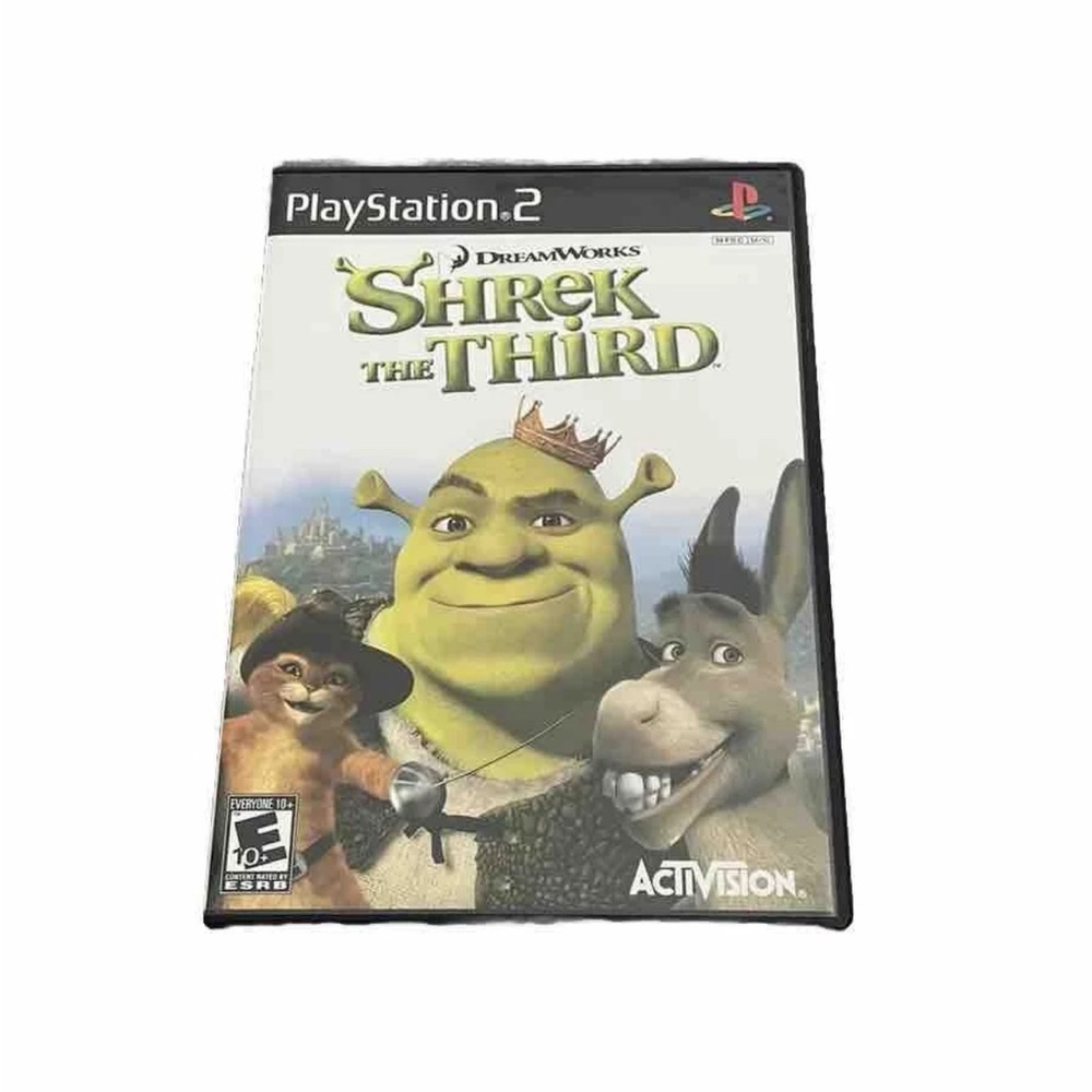 PlayStation 2 (PS2) DreamWorks Shrek The Third Game Complete, Tested